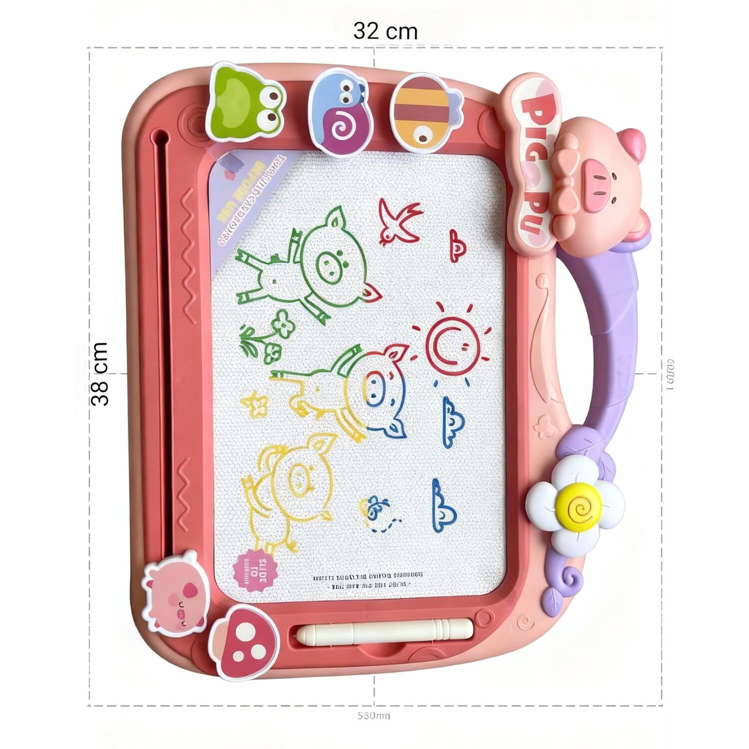 Pizarra Magica Magn&eacute;tica Borrable Para Ni&ntilde;os Ni&ntilde;as Divertida image number 4.0