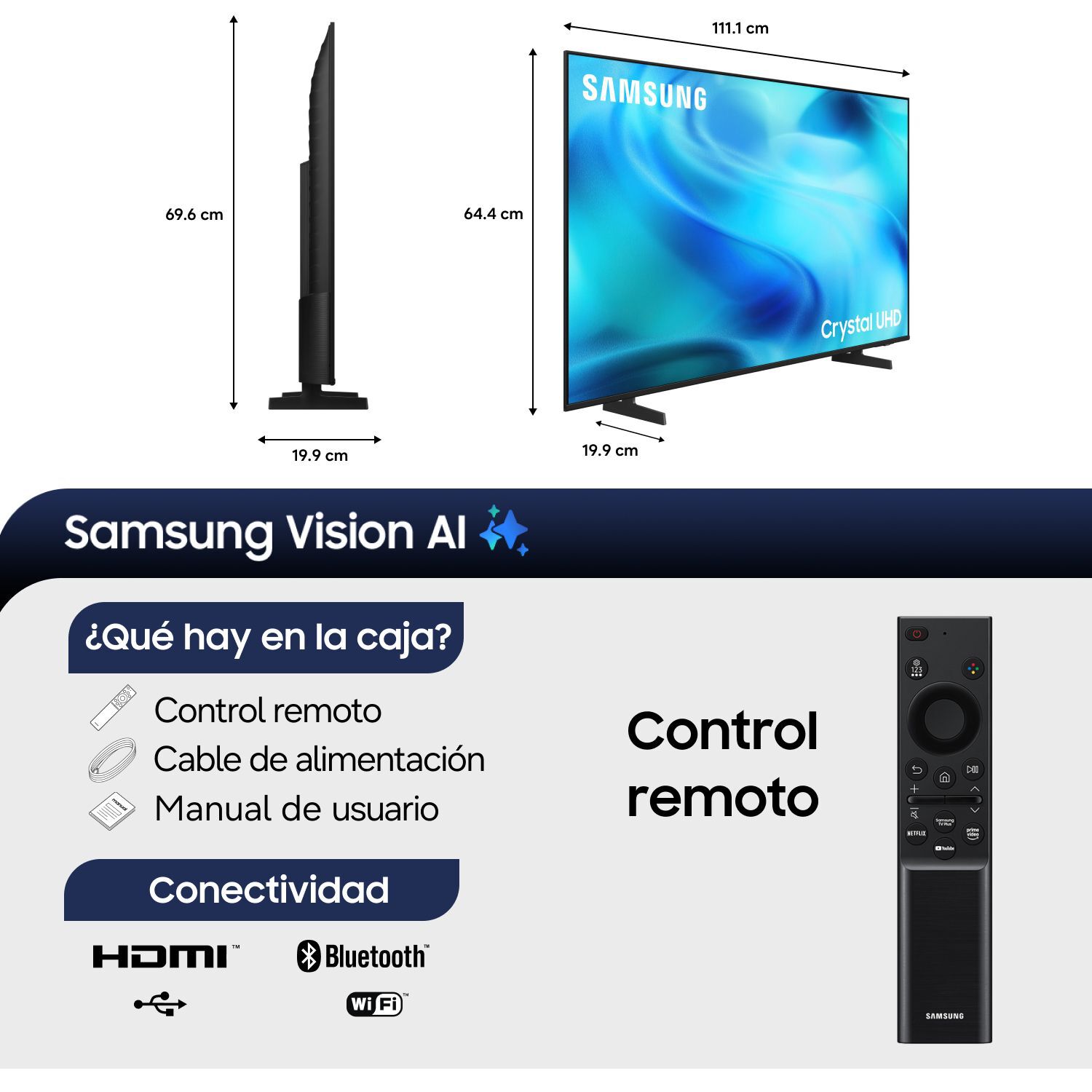 Led 50" Samsung U8000H / Ultra HD 4K / Vision AI Smart TV 2026 image number 3.0