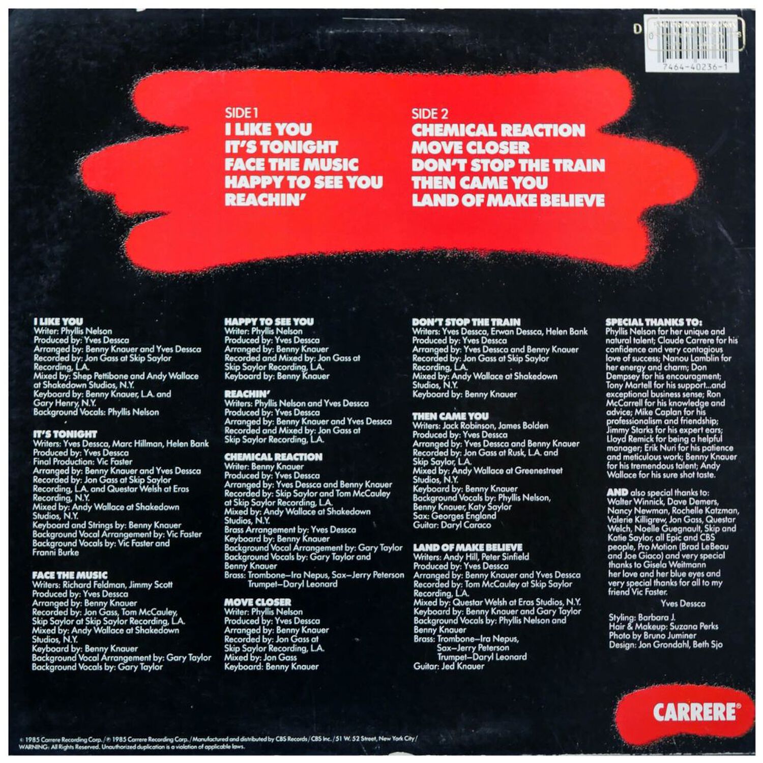 Phylis Nelson - I Like You | Vinilo Usado image number 1.0