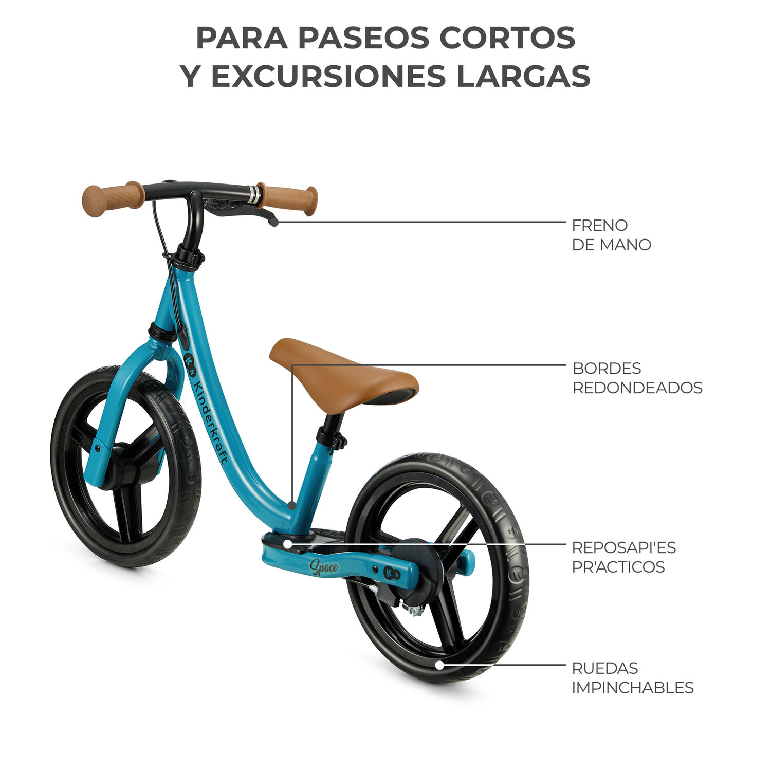 Bicicleta De Balance Space Deep Blue image number 4.0