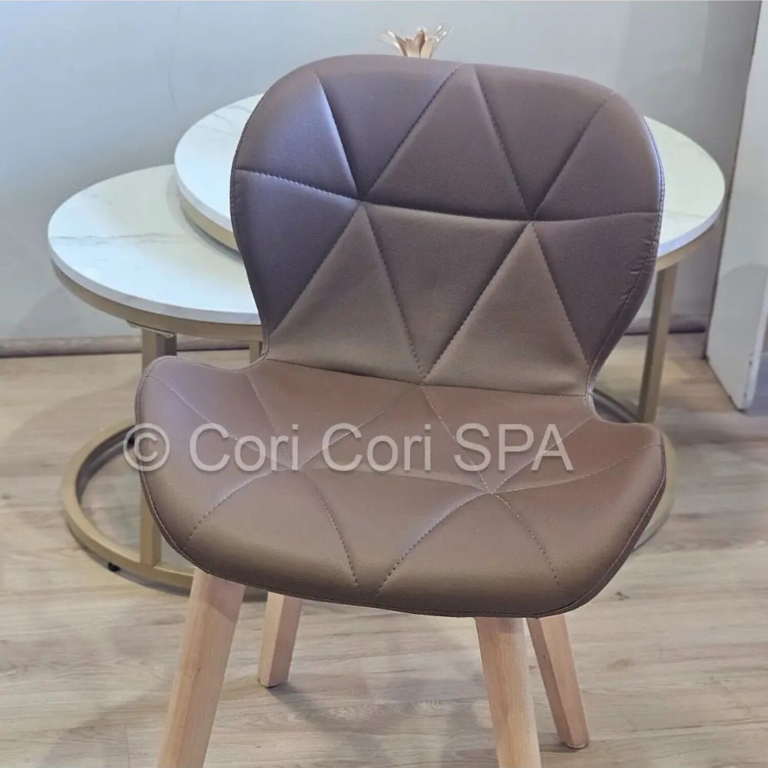 Comedor Medlock 140x90cms + 4 Sillas Mariposa Ecocuero Wood image number 2.0