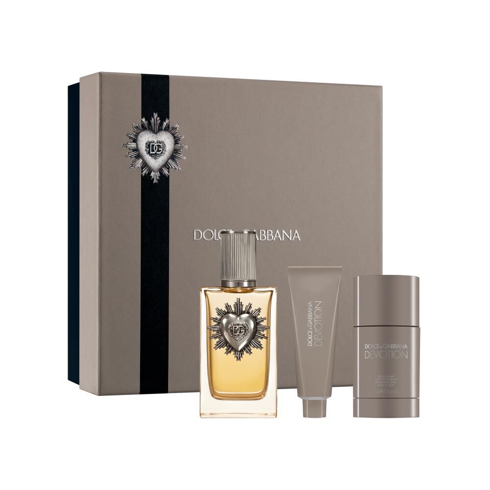 Set De Perfumería Devotion For Men Edp 100 Ml + Gel De Ducha 50 Ml +desodorante 75ml Dolce & Gabbana / Eau De Parfum image number 0.0