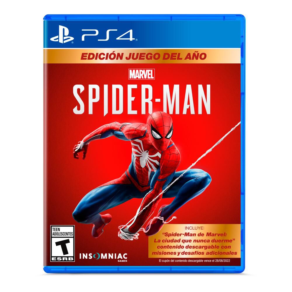 Juego PS4 Sony Marvels Spiderman image number 0.0
