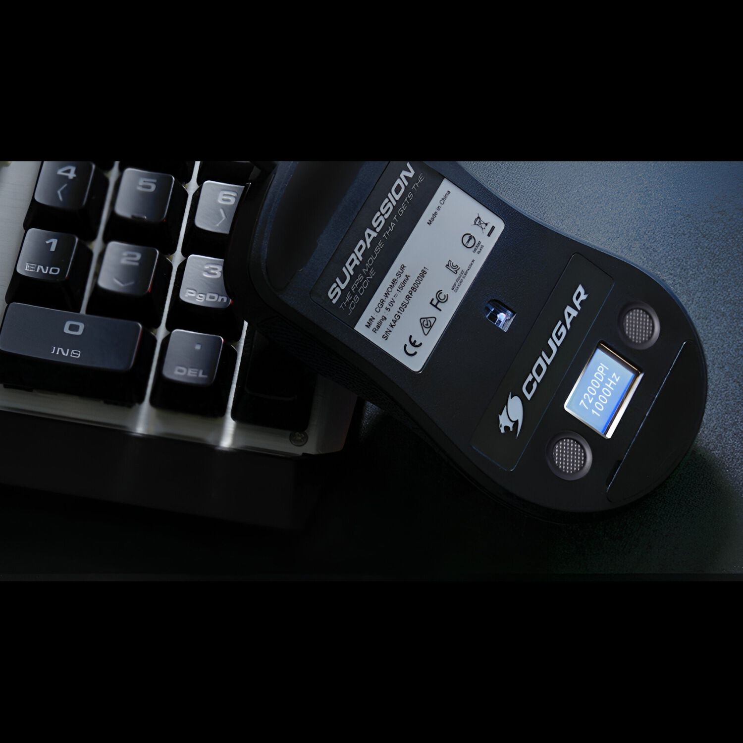 Mouse Gamer Cougar Surpassion 7200 Dpi Pixart Pmw3330 image number 8.0