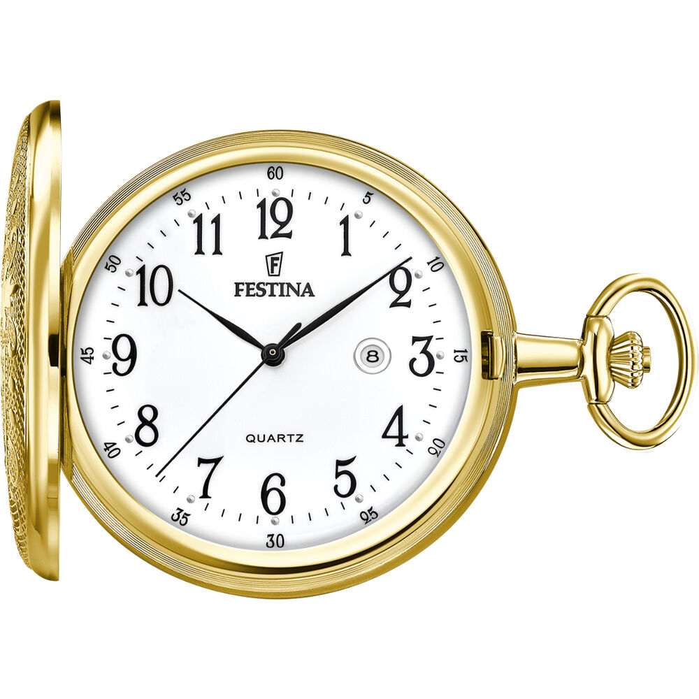 Reloj F2028/1 Festina Blanco Hombre Bolsillo image number 0.0
