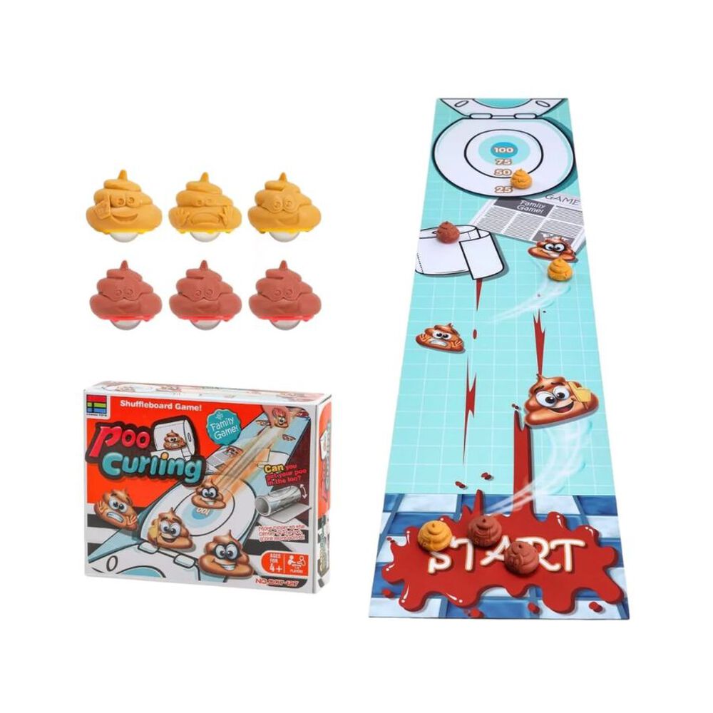 Juego De Mesa Curling Poo image number 4.0