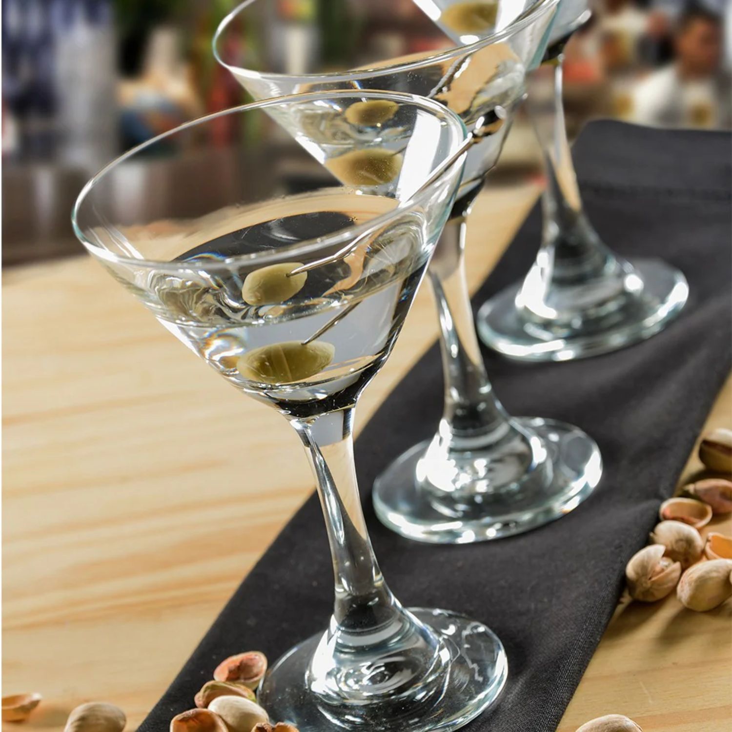 Set 4 Copas Martini 274ml Cocteleria Cocina Cristar image number 2.0
