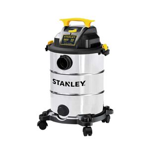 Aspiradora Stanley Seco/mojado De Acero I 900w. Tanque 30 Lts.