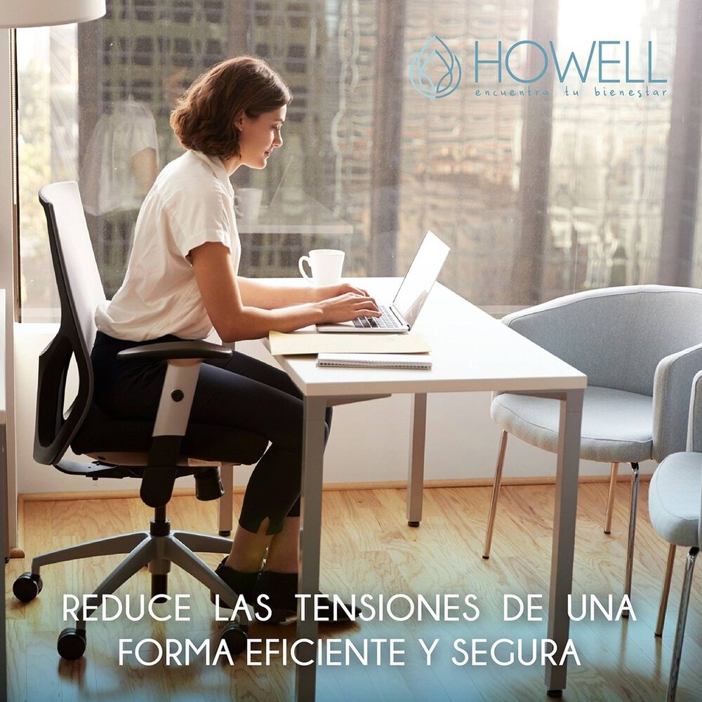 Coj&iacute;n Lumbar Ortop&eacute;dico Viscoel&aacute;stico Howell Asiento image number 5.0