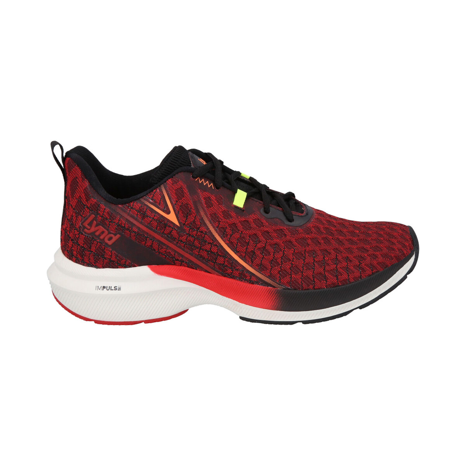 Zapatilla Hombre Grid Rojo Lynd image number 3.0
