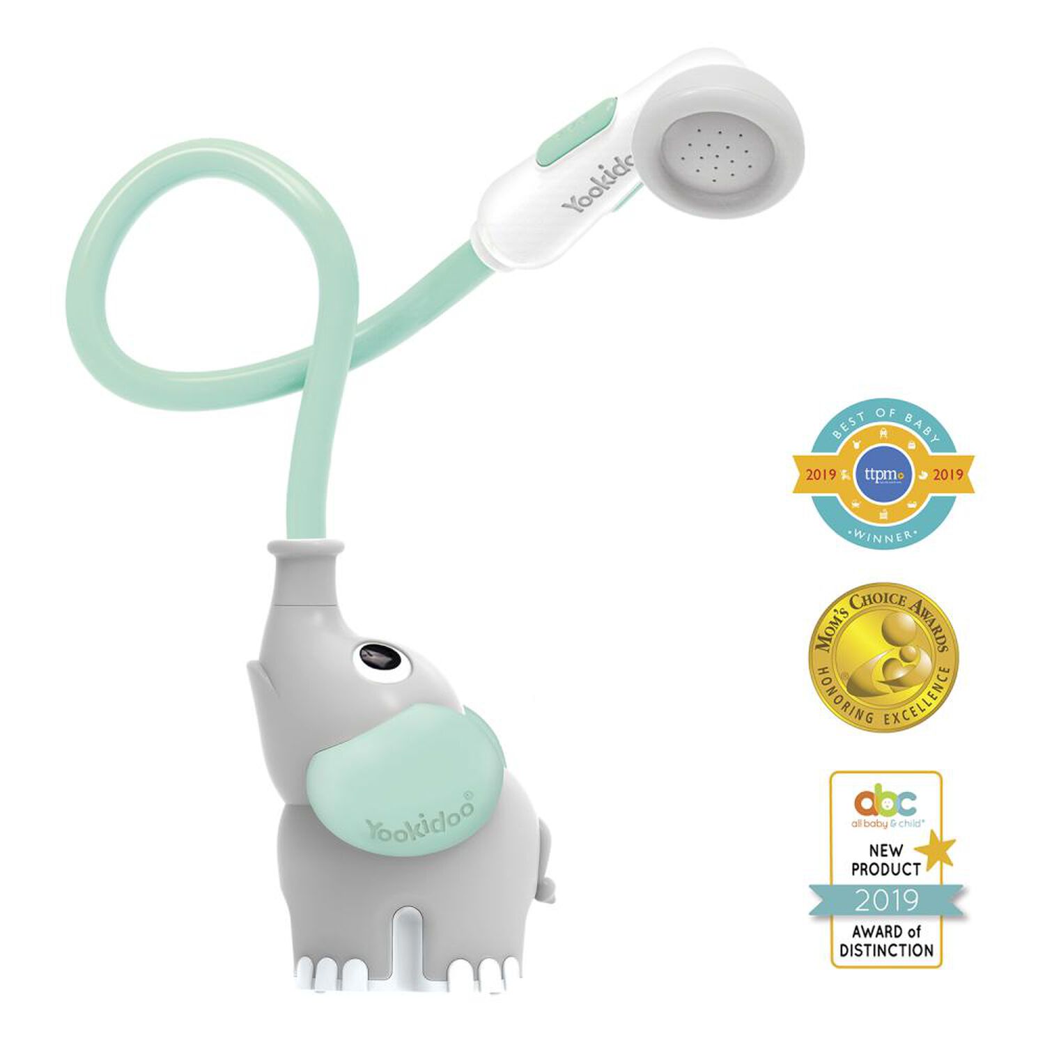Juego De Ba&ntilde;o Bebesit Elefante Ducha Interactivo image number 3.0