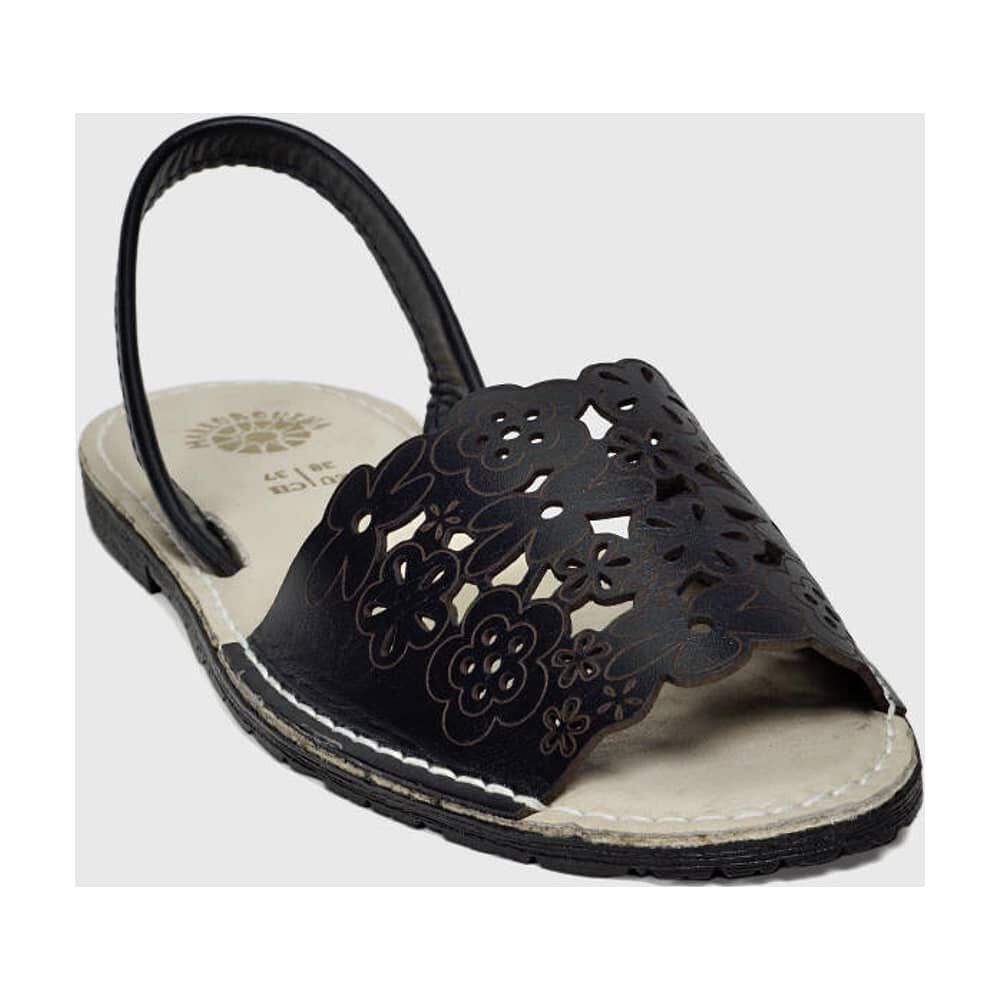 Sandalia Cuero Jeyme Azul Marino image number 2.0