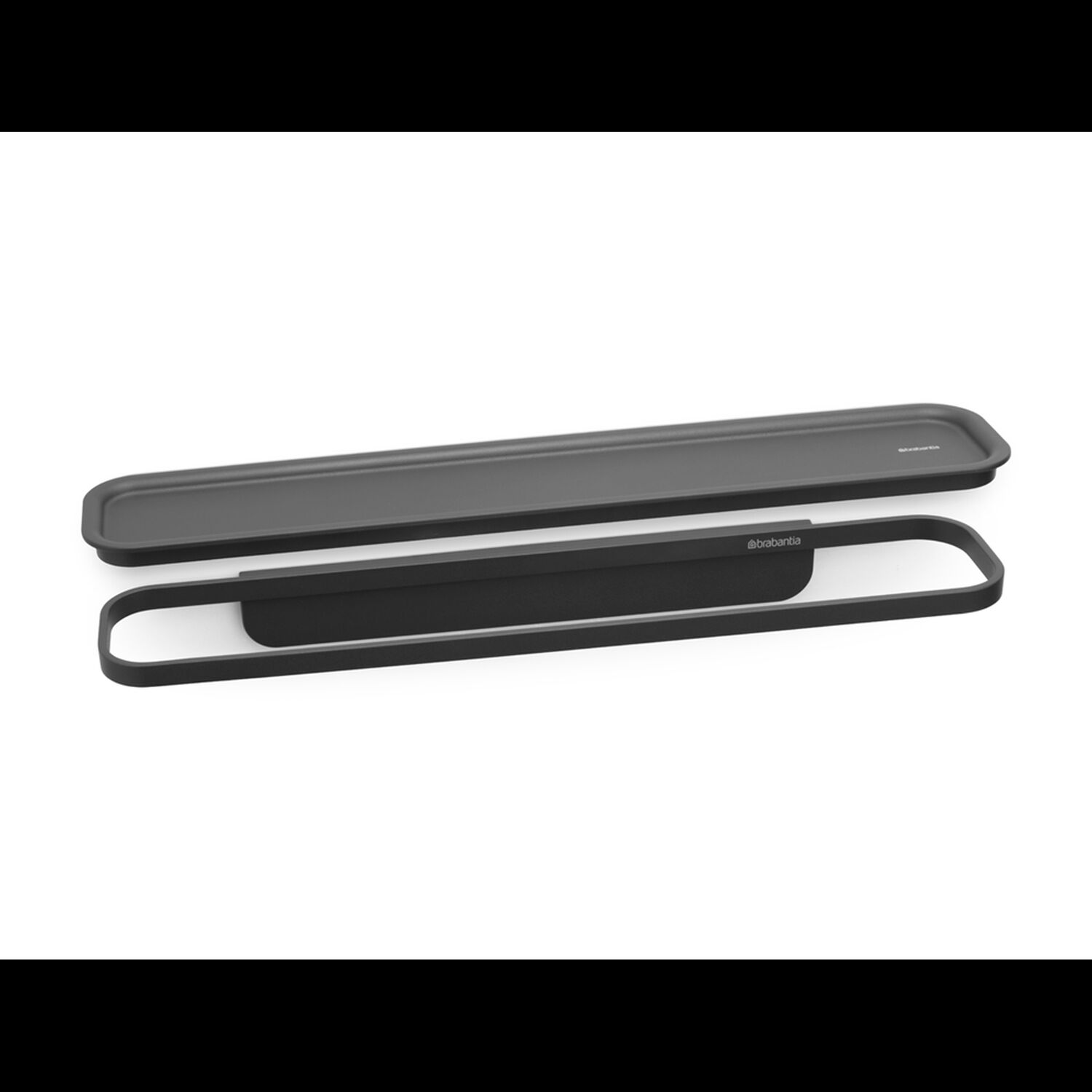 Estante Para El Ba&ntilde;o Mindset Mineral Infinite Grey image number 2.0