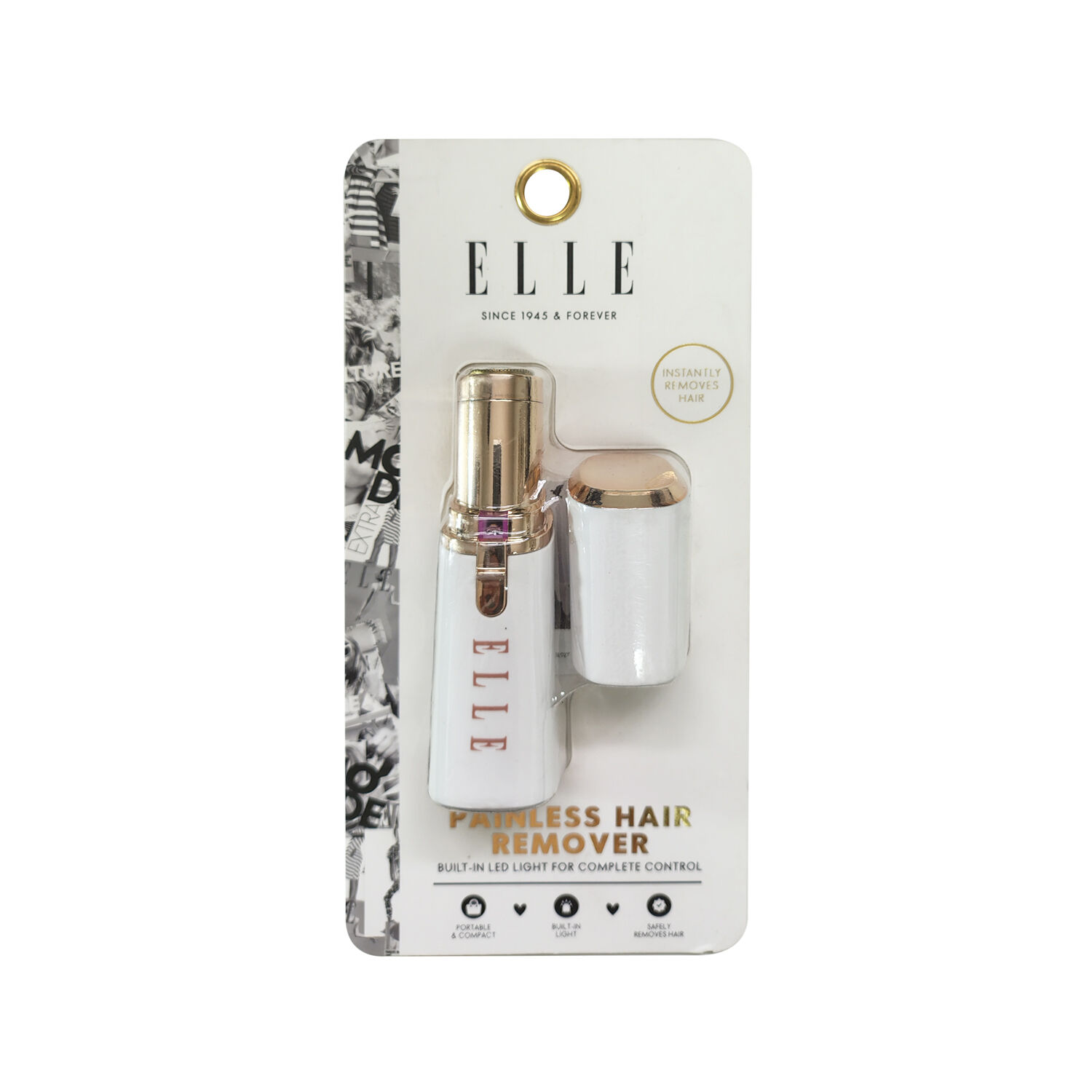 Removedor De Vello Facial Elle Con Luz Led Indoloro image number 1.0