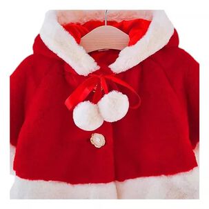 Disfraz Infantil Abrigo Capa Navide&ntilde;o Pascuero