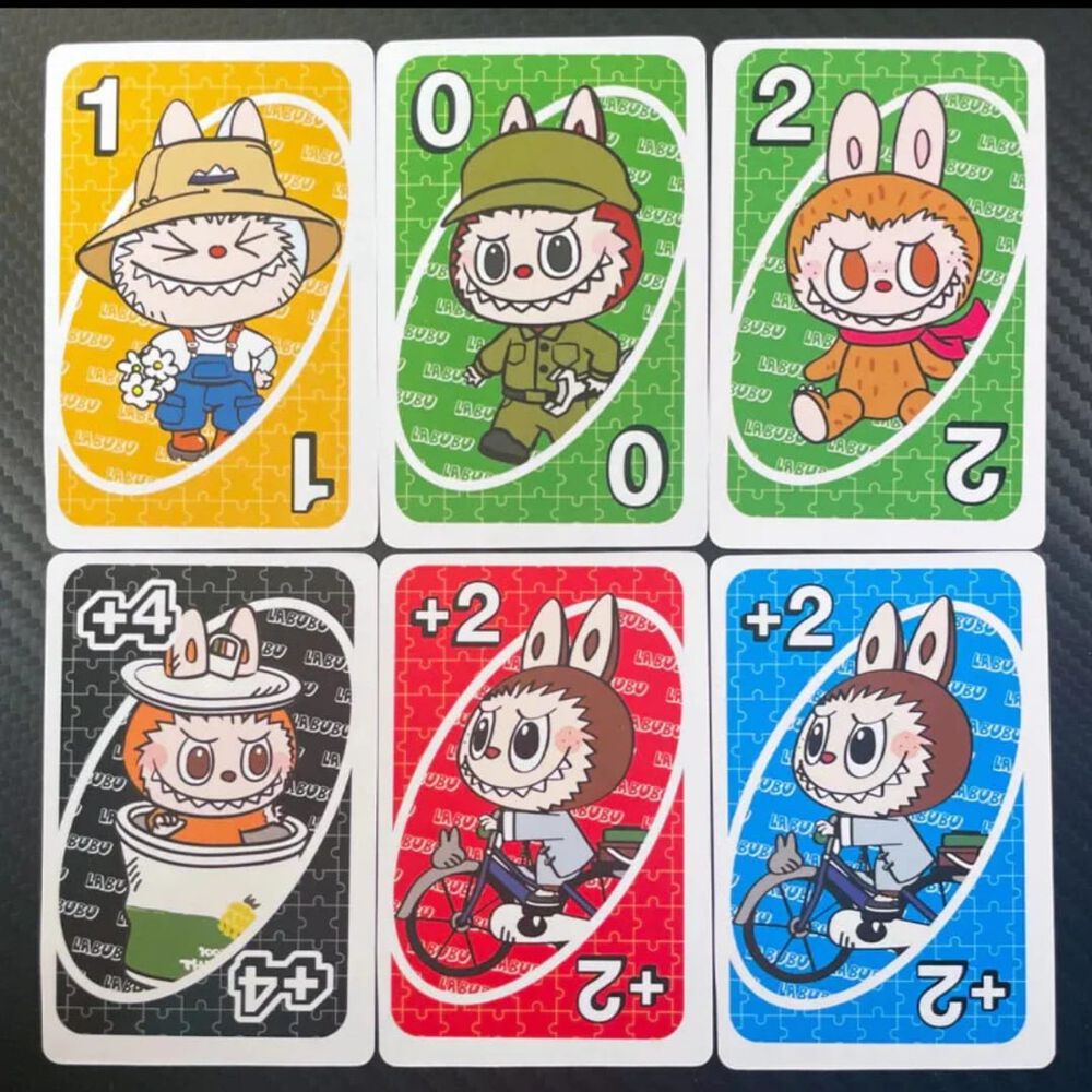 Juego De Cartas Uno Labubu image number 2.0