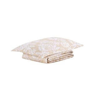 Quilt Andes Printed Rayas Beige 1.5 Plazas