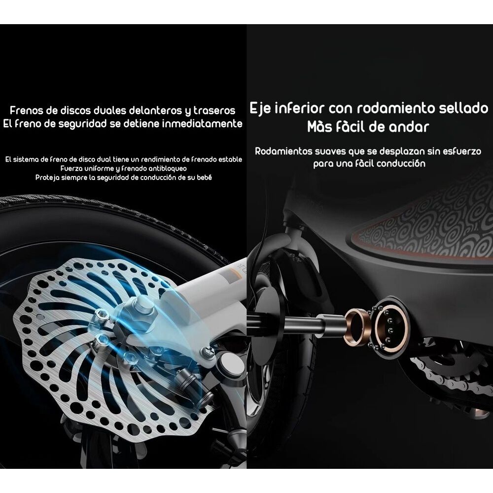 Bicicleta Infantil 5-8 Años Niña Aro 16 Lubabycas Rosada image number 4.0