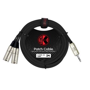 Cable Y Miniplug-2xlr Macho 1m Y-370pr-1m