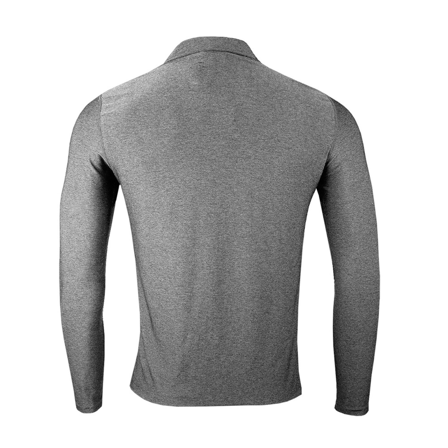 Polera Dry Fit Manga Larga Con Cuello Pale Hombre image number 2.0