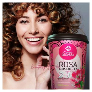 Crema Brasileña Brillo Y Sedosidad Con Aceite Rosa Mosqueta 1 Kg