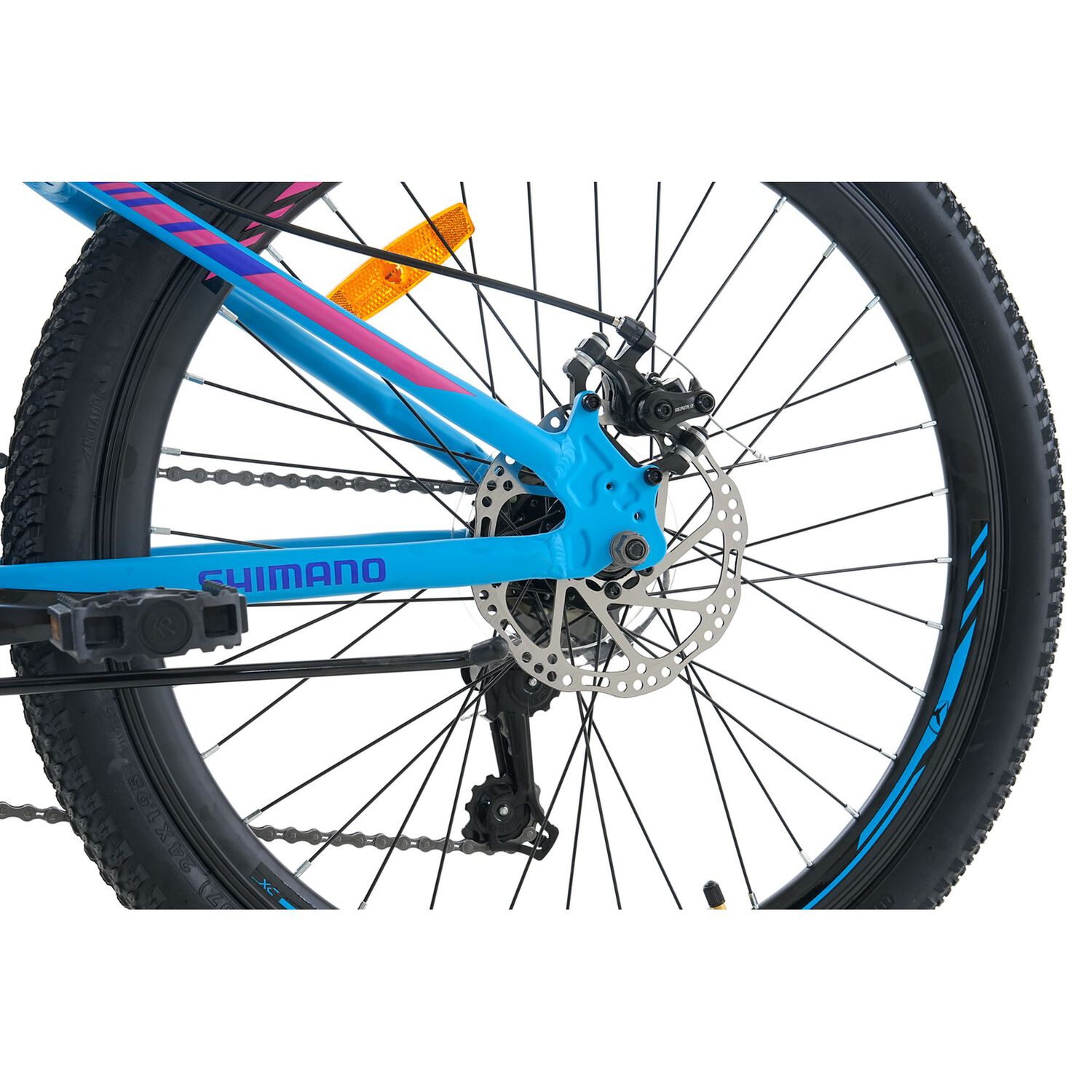 Bicicleta Totem Mtb Aro 24 Modelo Sitara Celeste image number 2.0