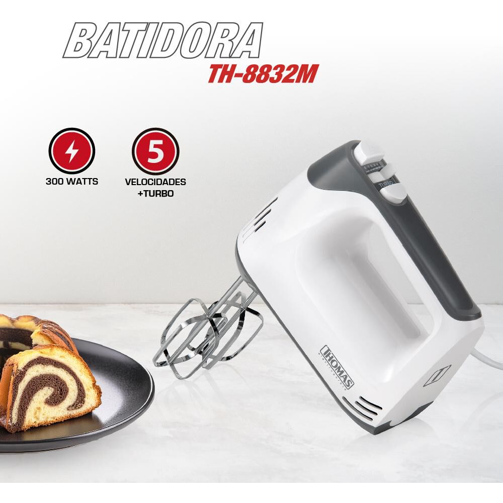 Batidora Manual Thomas TH-8832M / 300 Watts image number 1.0