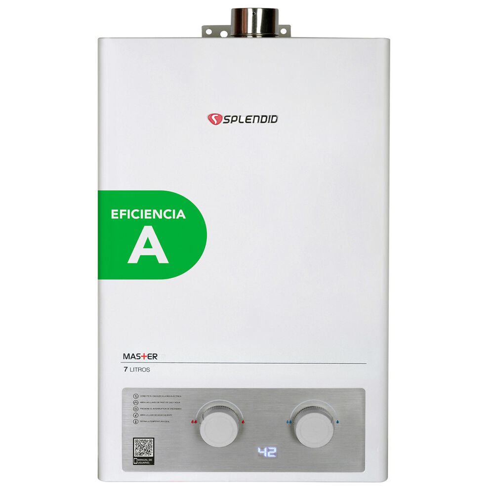 Calefont 7 Litros Gas Licuado Tiro Forzado Splendid image number 0.0