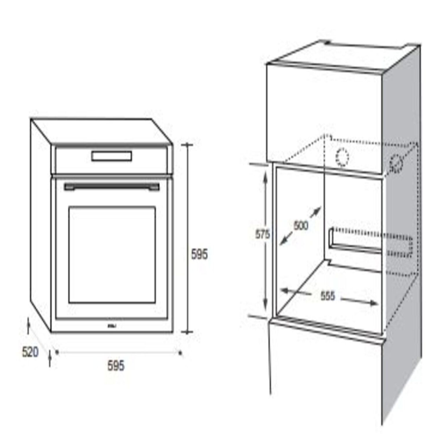 Horno Empotrado Design Touch 60 Lts Fdv image number 8.0