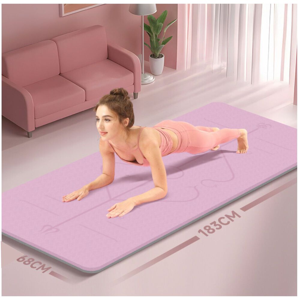 Mat De Yoga 6mm Ecologico Biodegradable Yep Sport image number 5.0