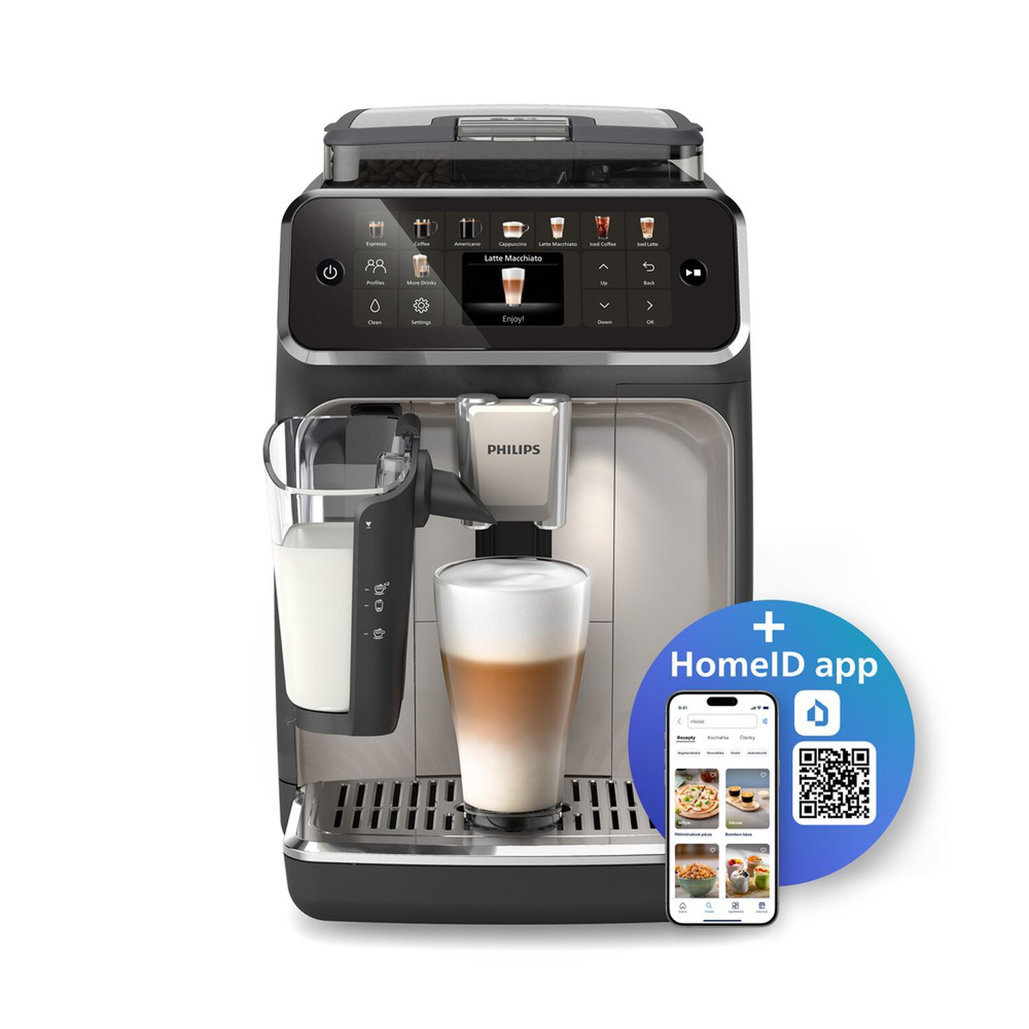 Cafetera Espresso Autom&aacute;tica Philips Ep5547/90 Sistema Latte image number 7.0