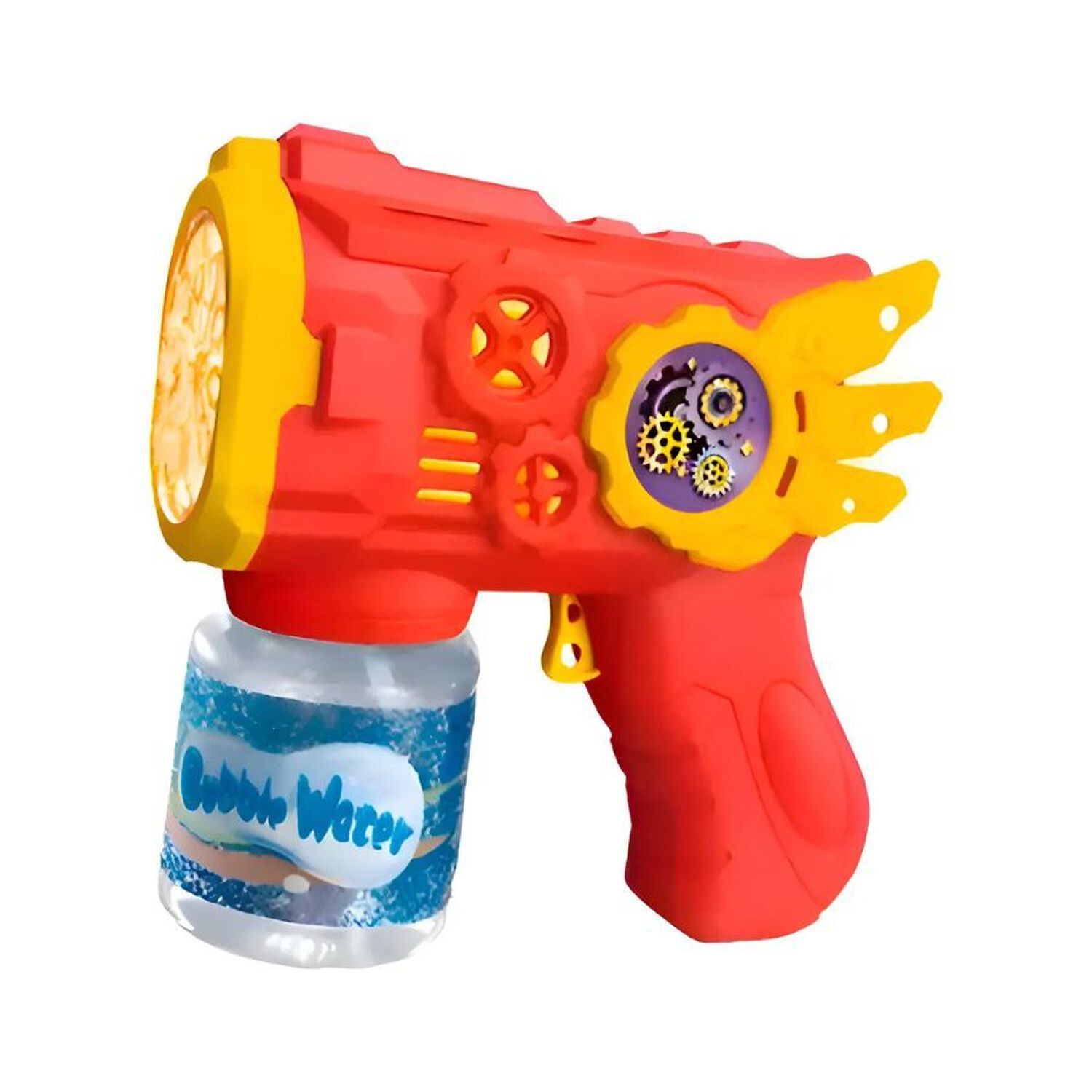 Pistola Lanza Burbujas El&eacute;ctrica Flying Armor Con Luces image number 0.0