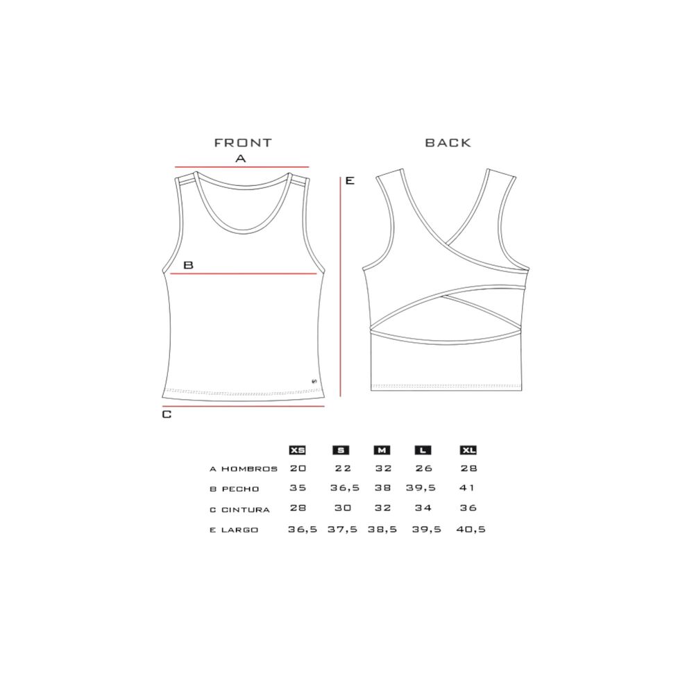 Crop Top All Day Mujer Falcone image number 3.0