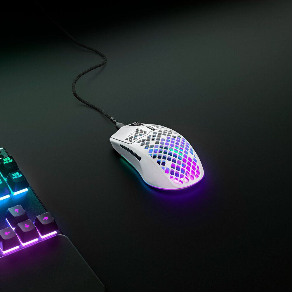 Mouse Gamer Steelseries Aerox 3 Snow Ultraligero Rgb 8500dpi image number 3.0