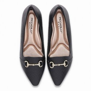 Zapato Mujer Negro/crocco Silvia 03 Piccadilly