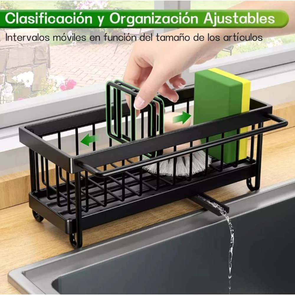 Porta Esponja Escurridor Multifuncional Para Cocina Moderna image number 2.0