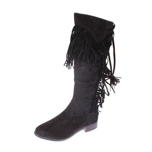 Bota Flecos Negro V&iacute;a Franca Art. 5y32black