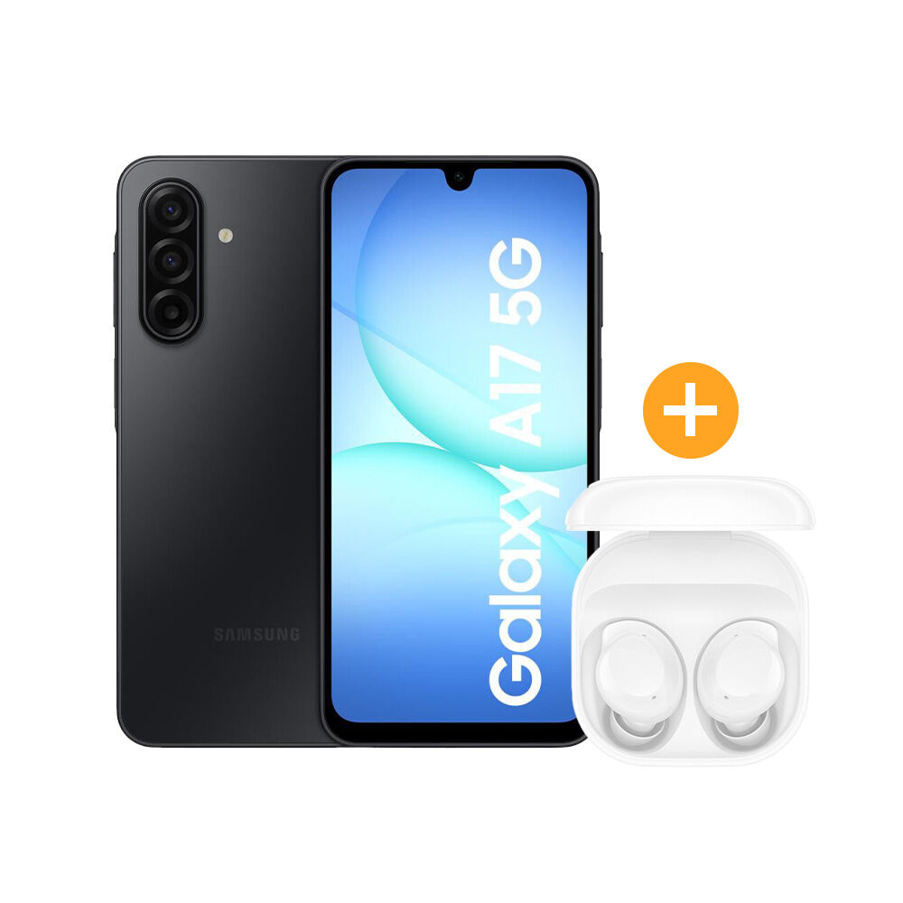 Smartphone Samsung Galaxy A17 / 5G / 128 GB / Negro / Liberado + Aud&iacute;fonos Bluetooth Galaxy Buds Core Blanco image number 0.0