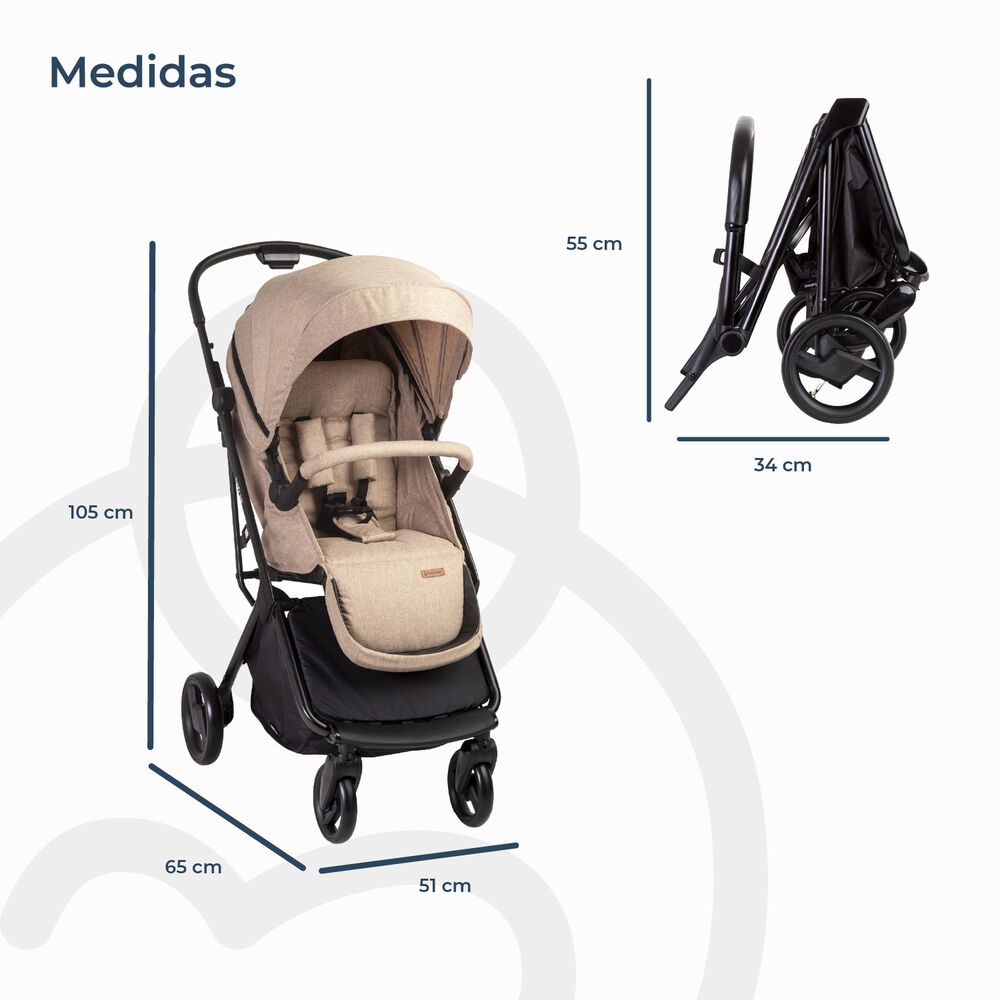 Coche Travel System Swift 360 Beige image number 9.0