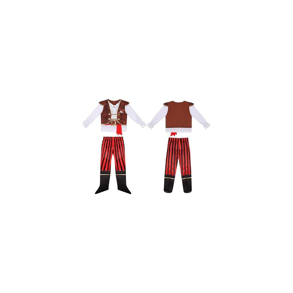 Disfraz Infantil Pirata Jack Sparrow image number 2.0