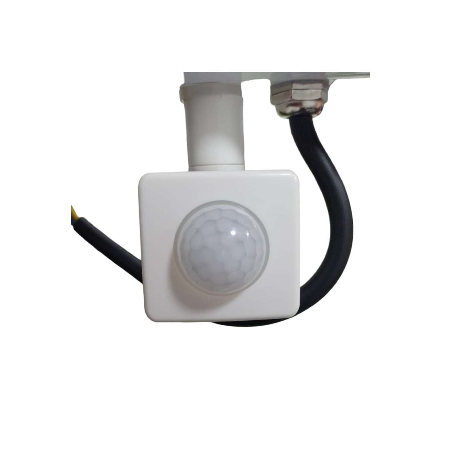 Foco Proyector Luz Blanca 6000k Marco Blanco Sensor De Movimiento 30w - Globaltronics image number 2.0
