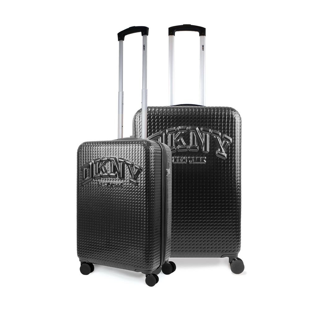 Pack 2 Maletas Donna Karan Hot Town S 10k + M 20k Negra Dkny image number 8.0