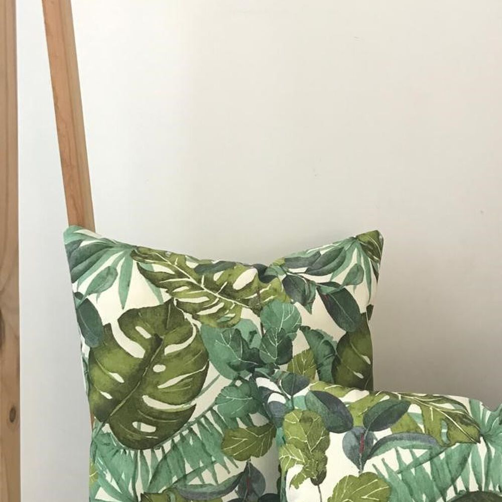 Set De 2 Cojines Combinados - Hojas Verdes image number 0.0