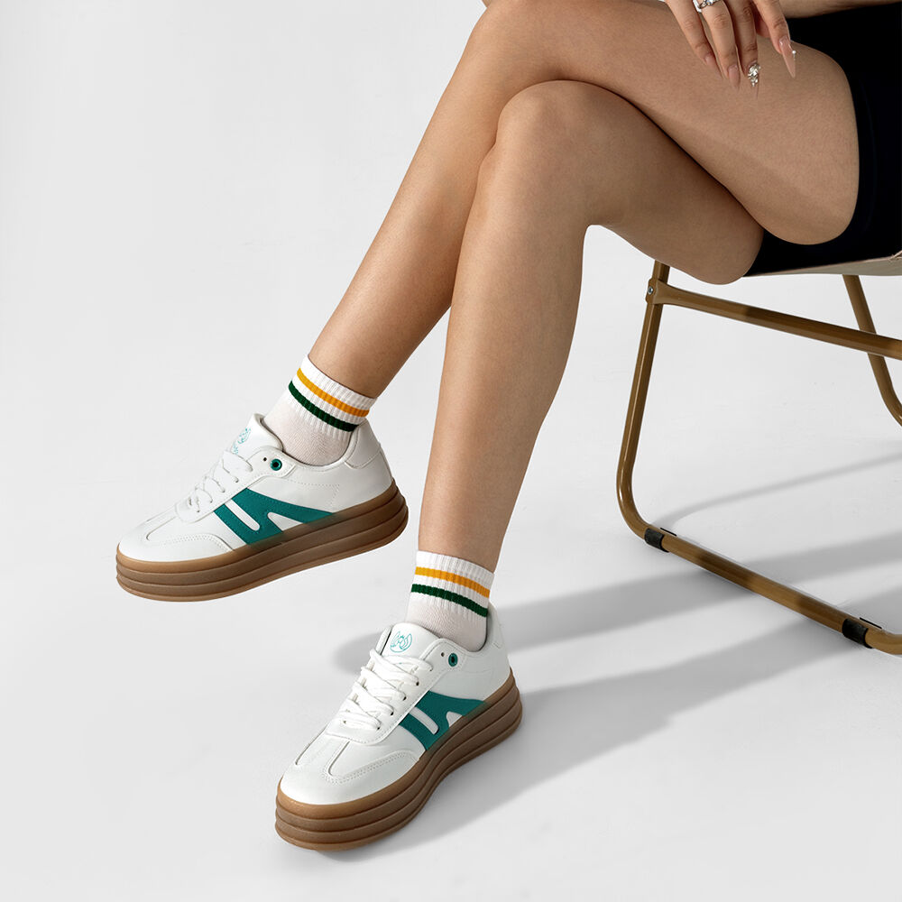 Zapatilla Casual Urbana Plataforma Mujer Weide Sl65 image number 2.0