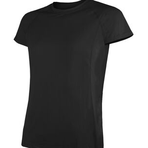 Polera Dry Fit Manga Corta Panel Malla Espalda Cape Mujer