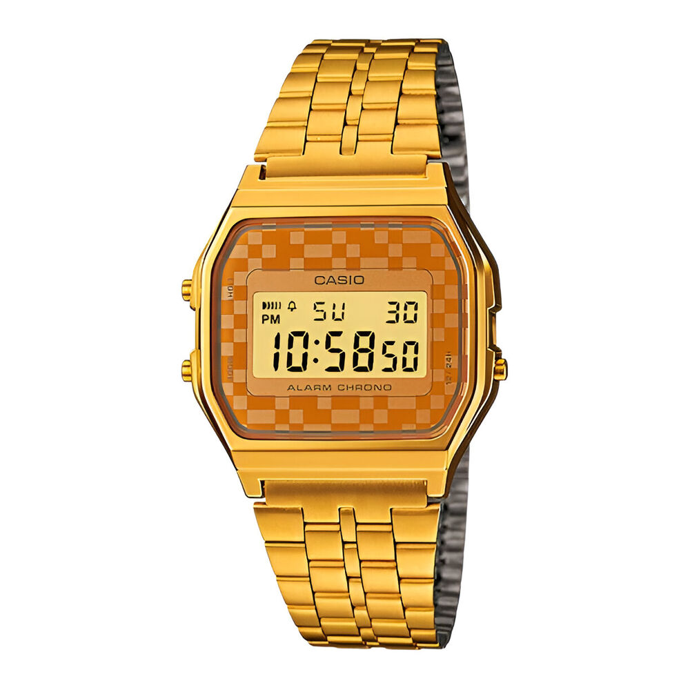 Reloj Femenino Casio Gold A159wgea-9adf image number 2.0