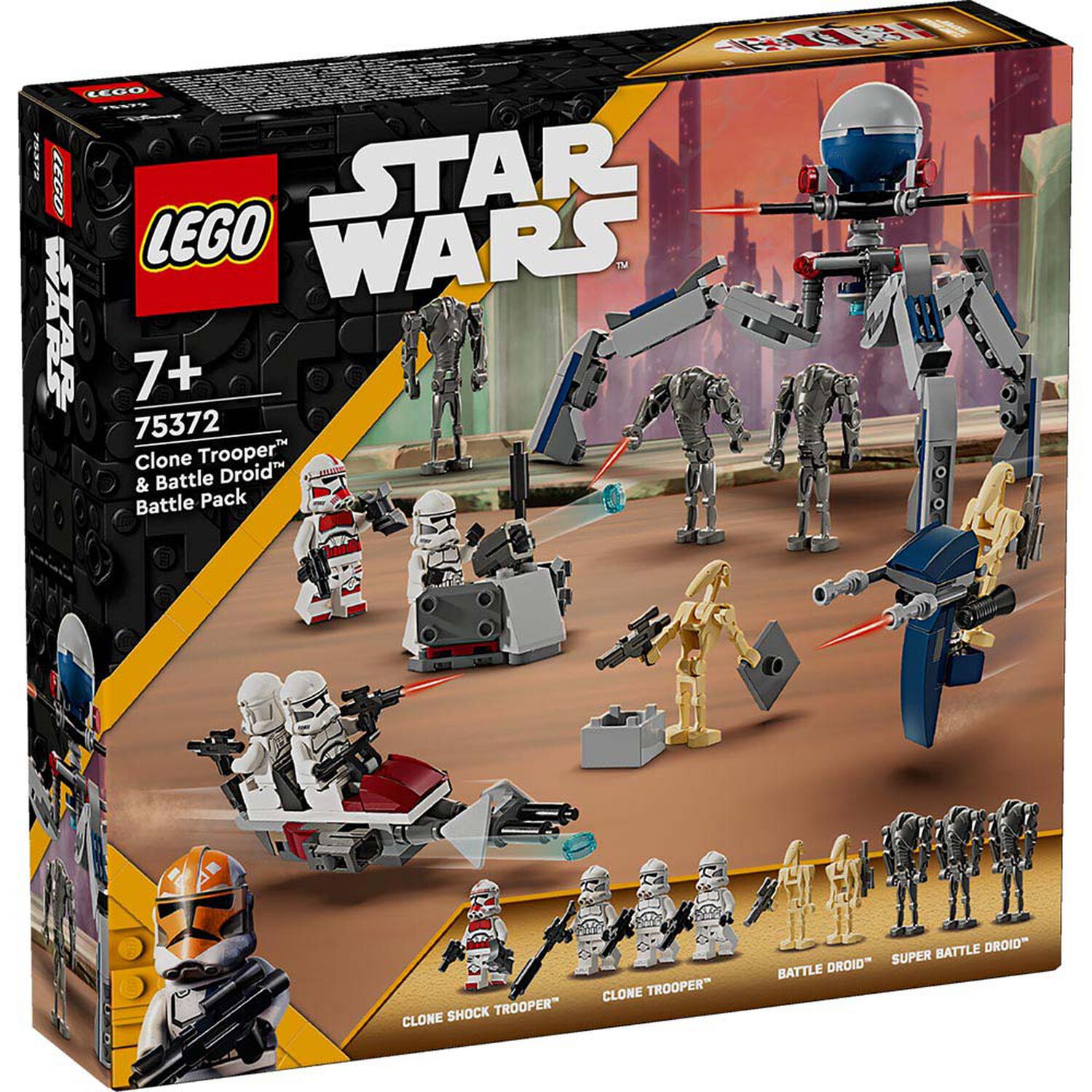 Lego Star Wars - Pack De Combate: Soldado Clon Y Droide De Combate - 75372 image number 9.0