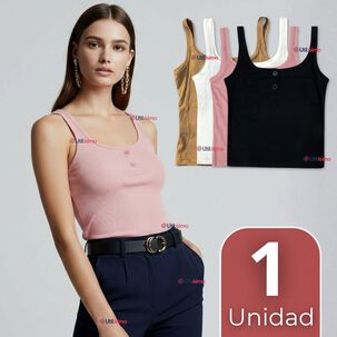 Camiseta Polera 100% Algodón Básica Lisa Mujer Colores Surtidos