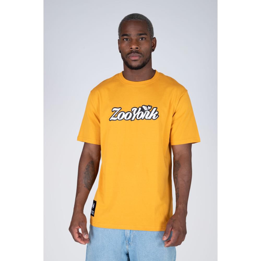 Polera Lisa Manga Corta Cuello Redondo Hombre Zoo York image number 0.0