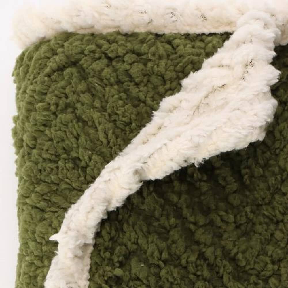 Frazada Andes Chiporro Espiga Verde 2 Plaza image number 5.0